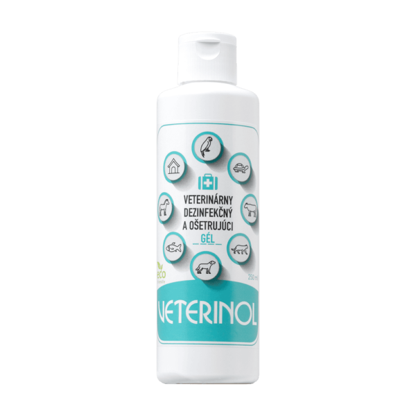 Żel dezynfekujący VETERINOL<br> 250 ml