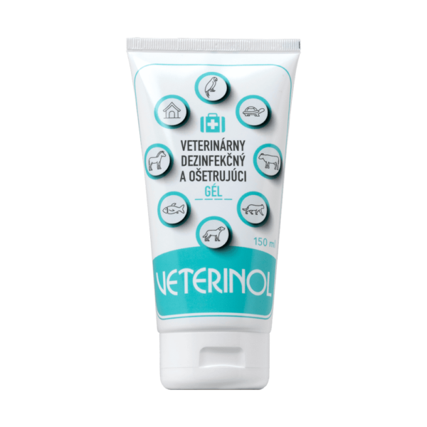 VETERINOL żel do pielęgnacji i dezynfekcji zwierząt 150 ml